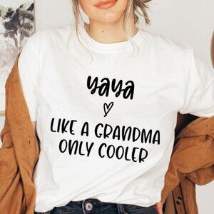 Yaya Tshirt, Yaya T-shirt, Yaya T shirt, Gift for Yaya